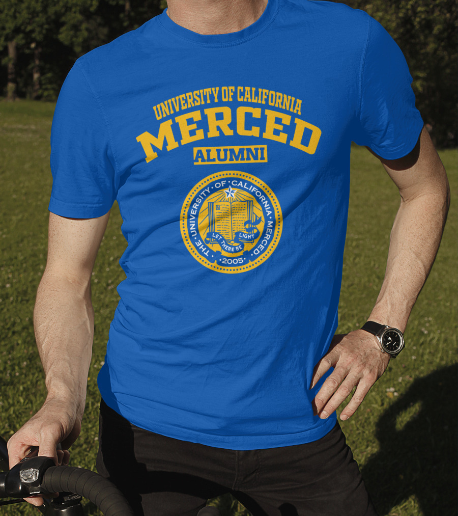 University Of California Merced Alumni 2005 Seal Let There Be Light T-Shirt