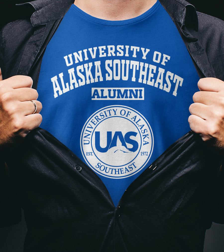 University Of Alaska Southeast Alumni Uas Est. 1972 T-Shirt