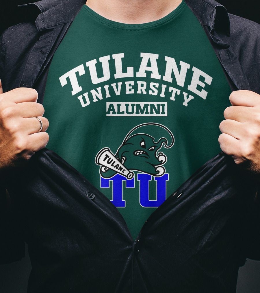 Tulane University Alumni Angry Wave TU T-Shirt