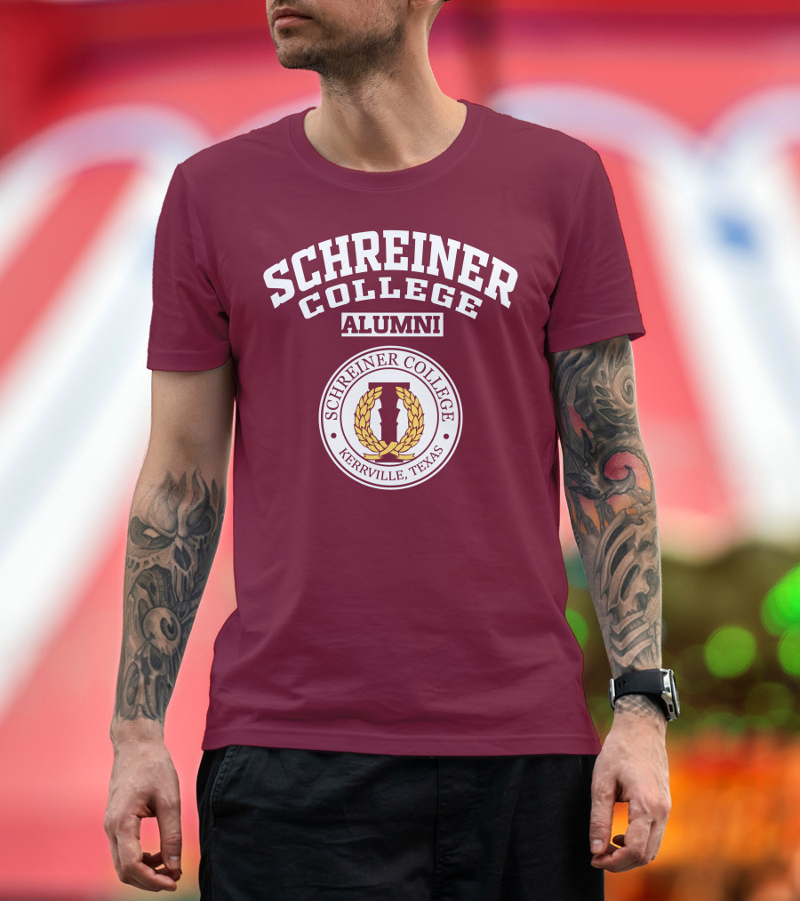 Schreiner College Alumni Kerrville Texas Seal T-Shirt
