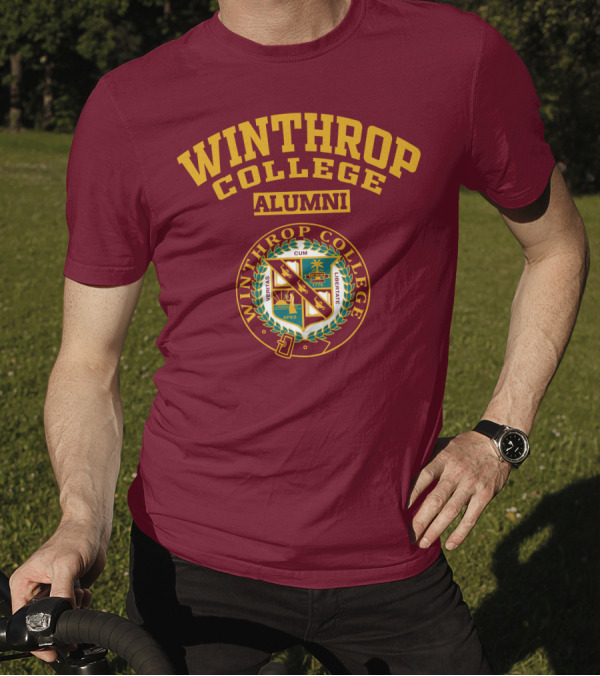 Winthrop College Alumni Vestris Cum Spes Liberate Seal 1875 T-Shirt