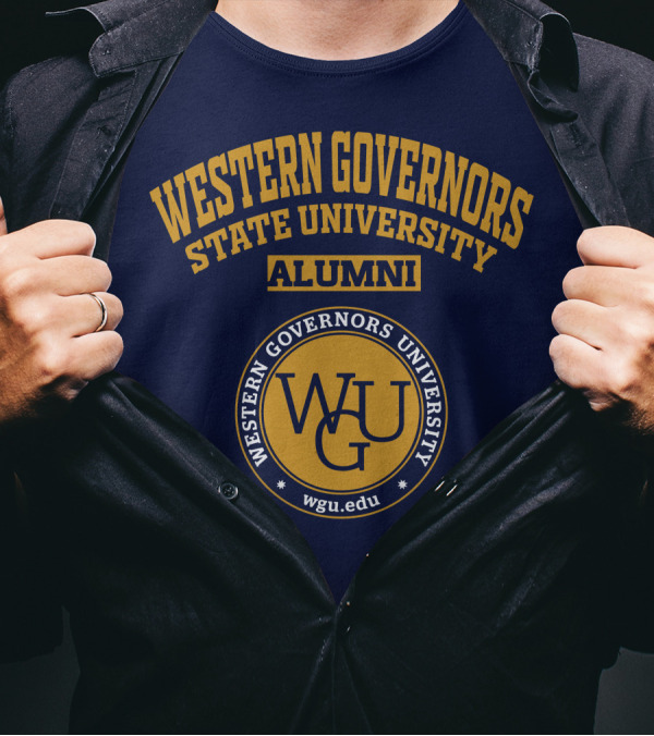 Western Governors State University Alumni WGU Wgu.edu T-Shirt