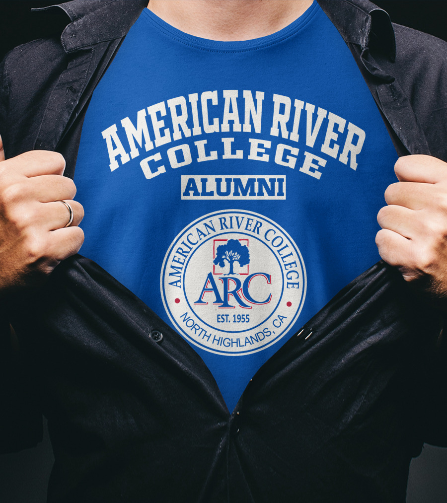 American River College Alumni Est. 1955 North Highlands CA ARC T-Shirt