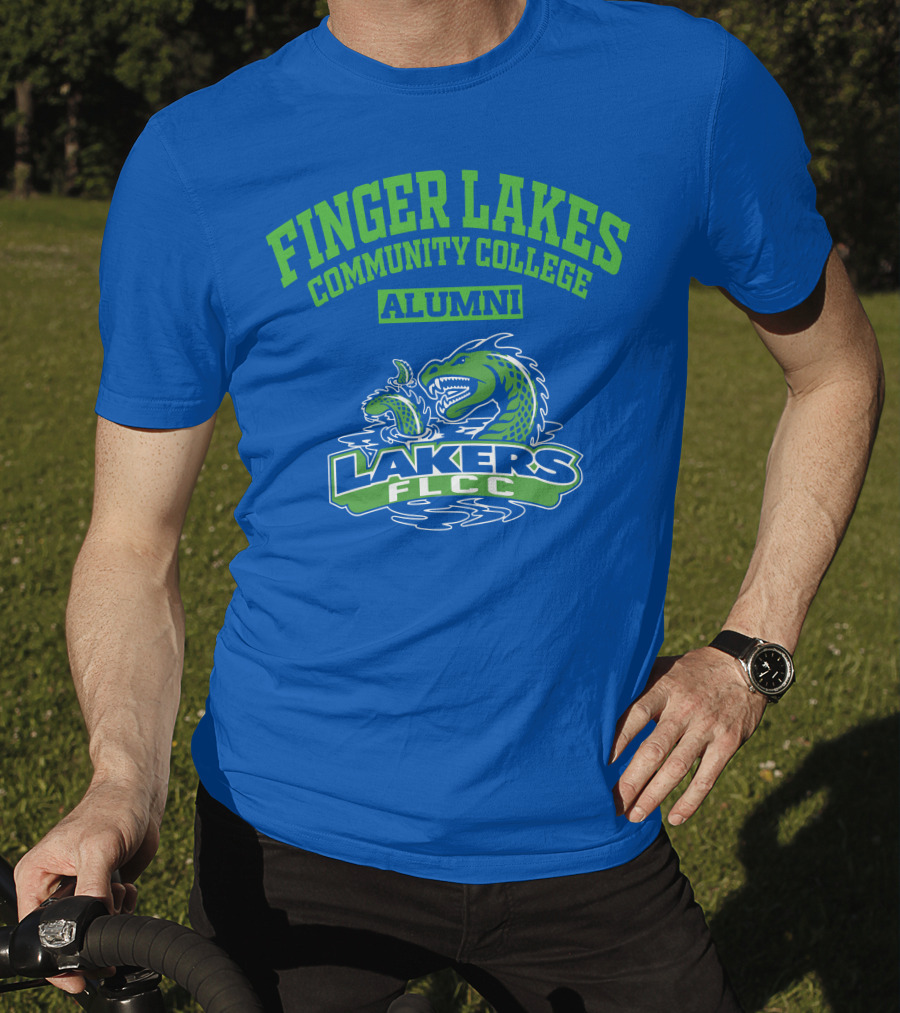 Finger Lakes Community College Alumni Lakers FLCC T-Shirt