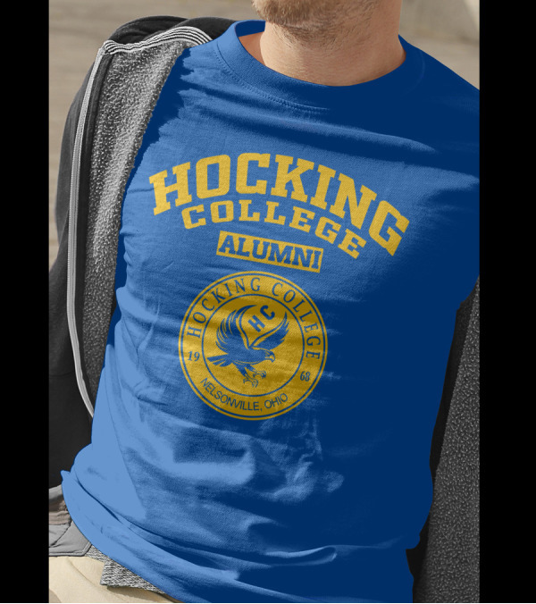 Hocking College Alumni HC Nelsonville Ohio 1968 Eagle T-Shirt