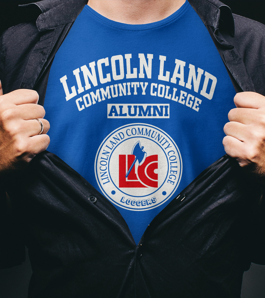 Lincoln Land Community College Alumni Loggers LLC T-Shirt