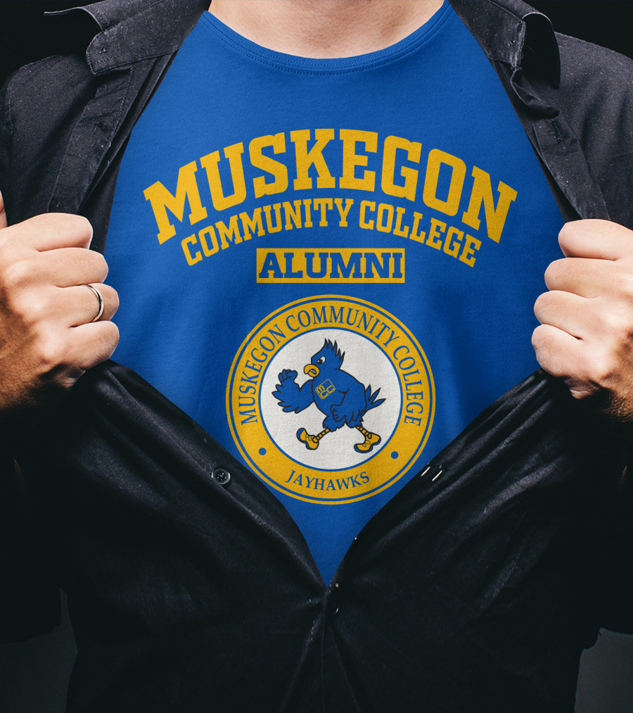 Muskegon Community College Alumni Jayhawks T-Shirt