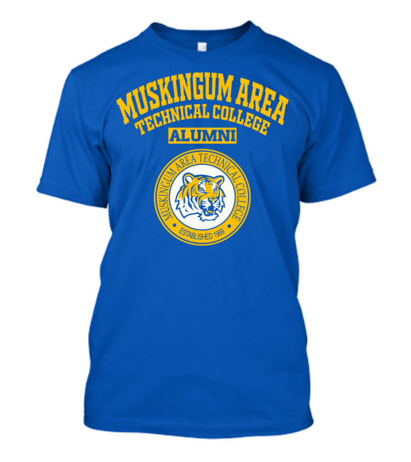 Muskingum Area Technical College Alumni Established 1969 Tiger T-Shirt