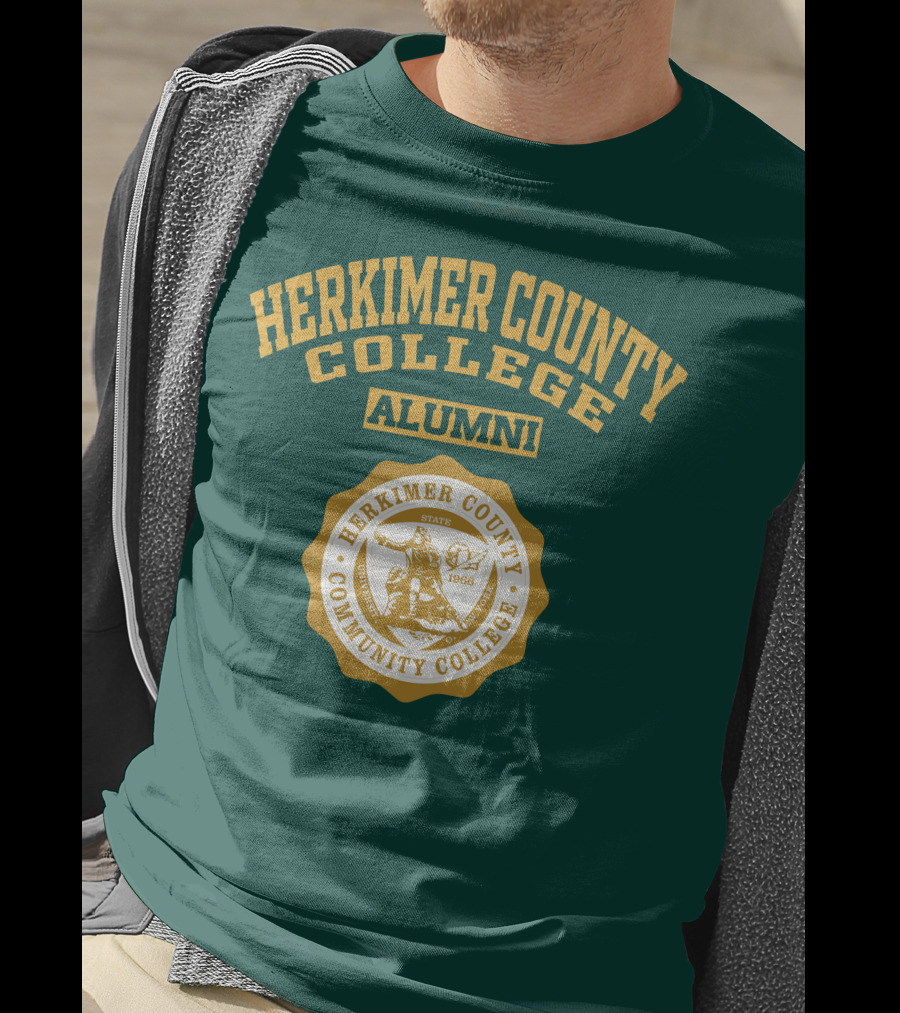 Herkimer County Community College Alumni Emblem 1966 T-Shirt