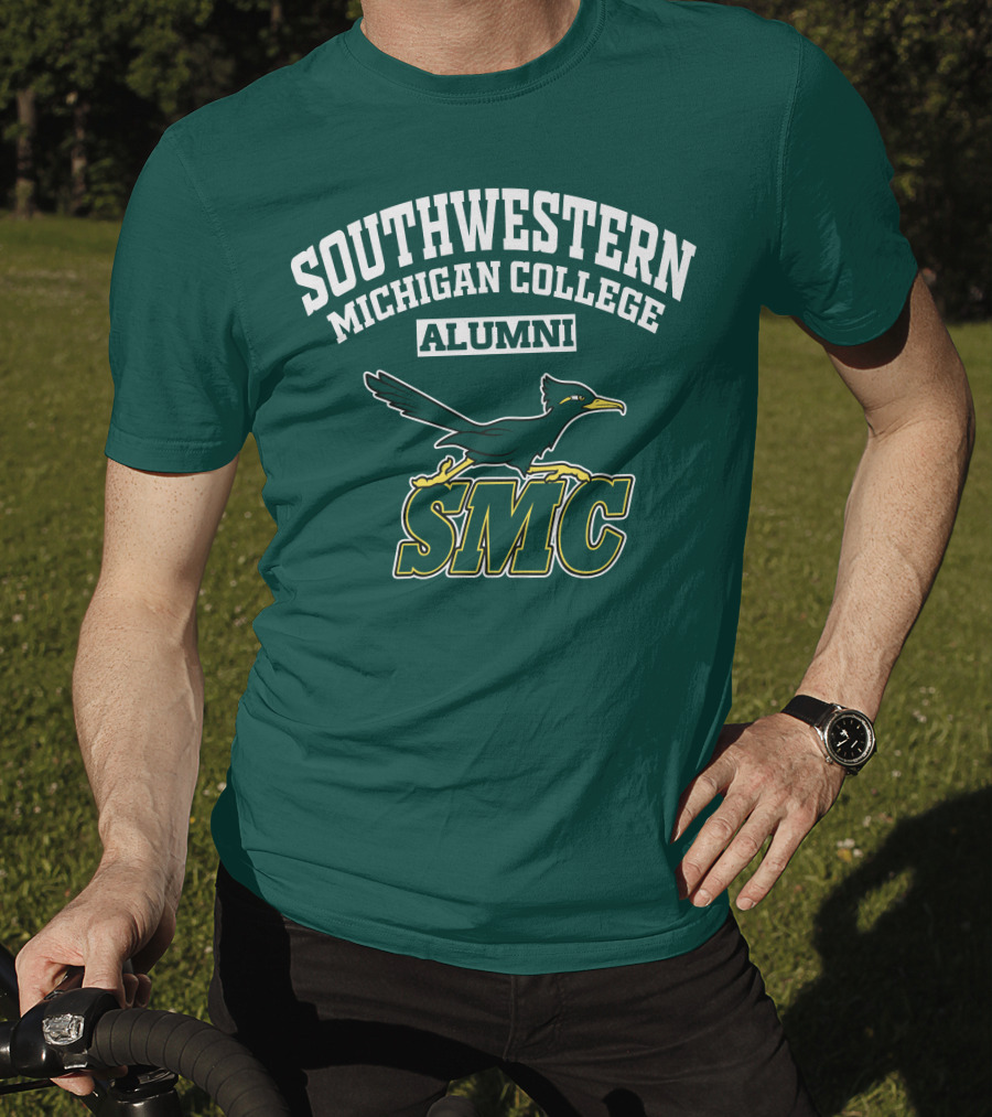 Southwestern Michigan College Alumni SMC Bird T-Shirt