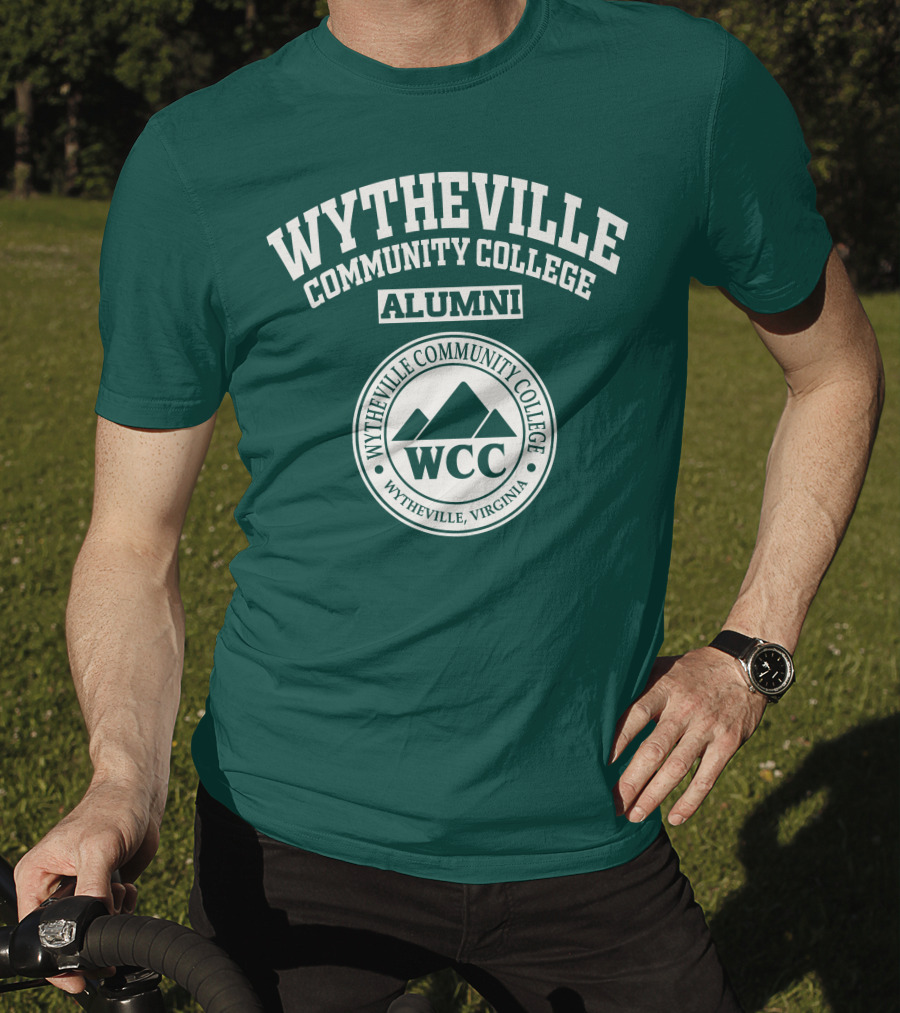 Wytheville Community College Alumni Wcc Mountain Seal Wytheville Virginia T-Shirt