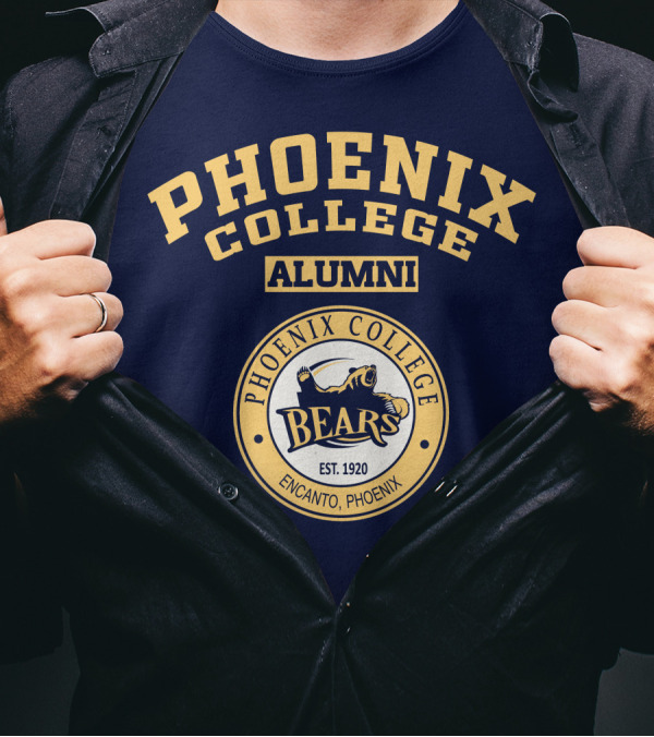 Phoenix College Alumni Bears Est. 1920 Encanto T-Shirt