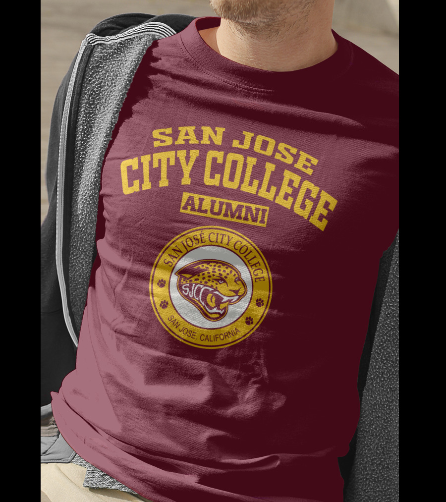 San Jose City College Alumni SJCC San Jose California T-Shirt