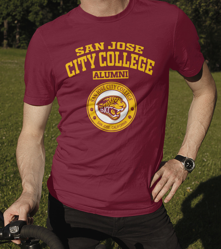 San Jose City College Alumni SJCC San Jose California T-Shirt