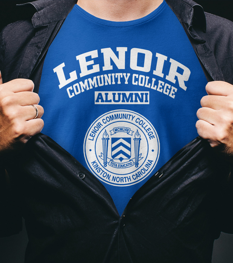Lenoir Community College Alumni Seal Kinston North Carolina T-Shirt
