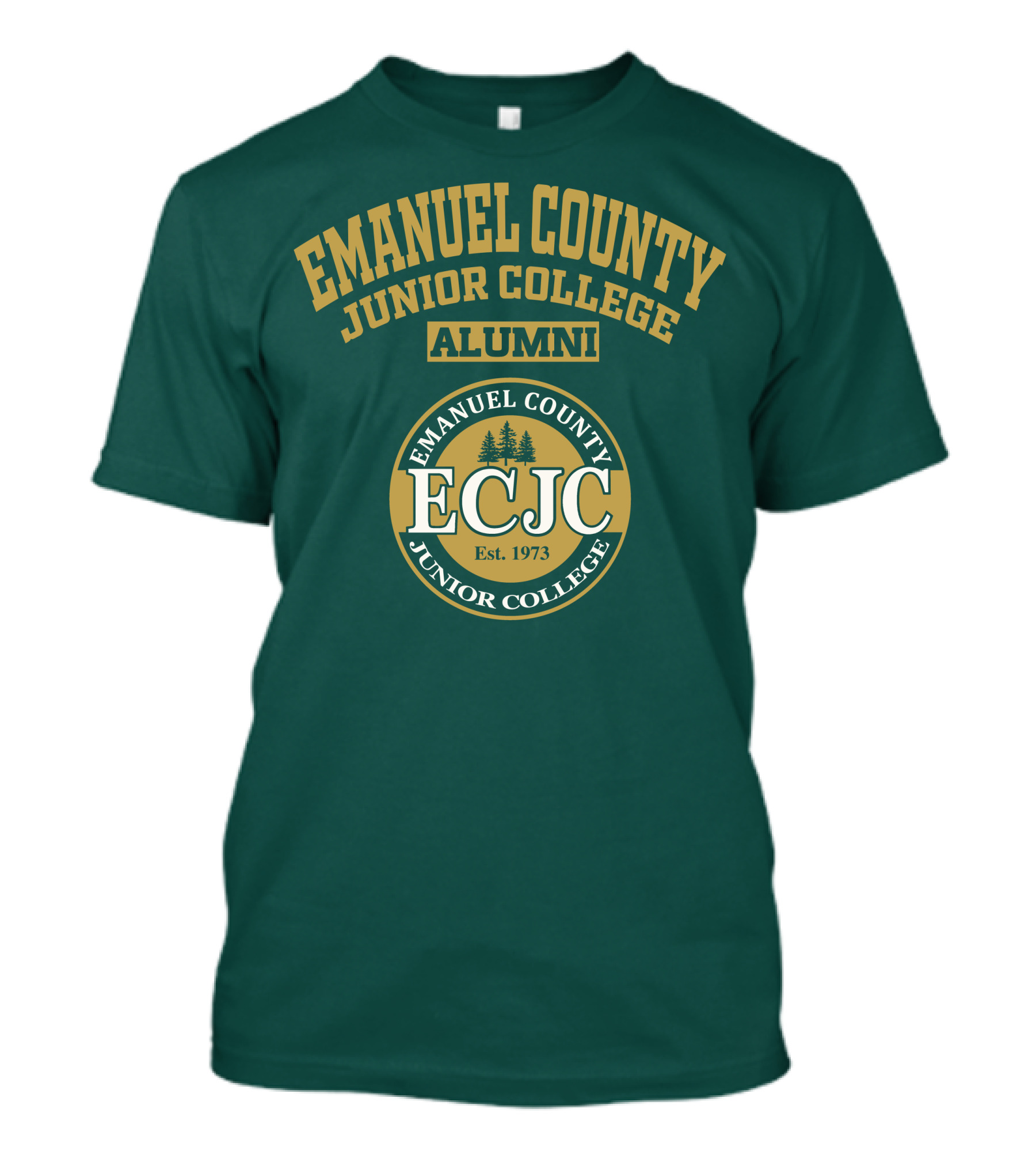 Emanuel County Junior College Alumni ECJC Est. 1973 T-Shirt