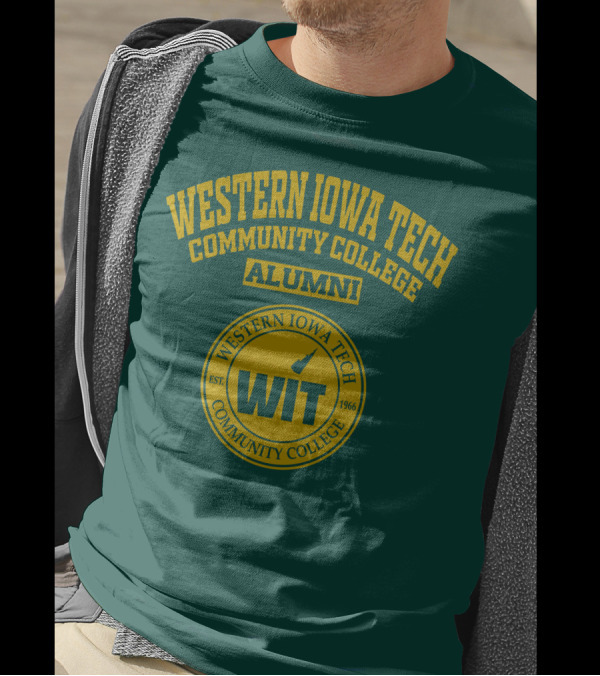 Western Iowa Tech Community College Alumni WIT Logo Est. 1966 T-Shirt