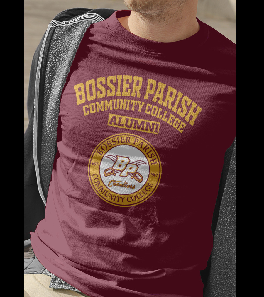 Bossier Parish Community College Alumni BP Cavaliers Est. 1967 T-Shirt