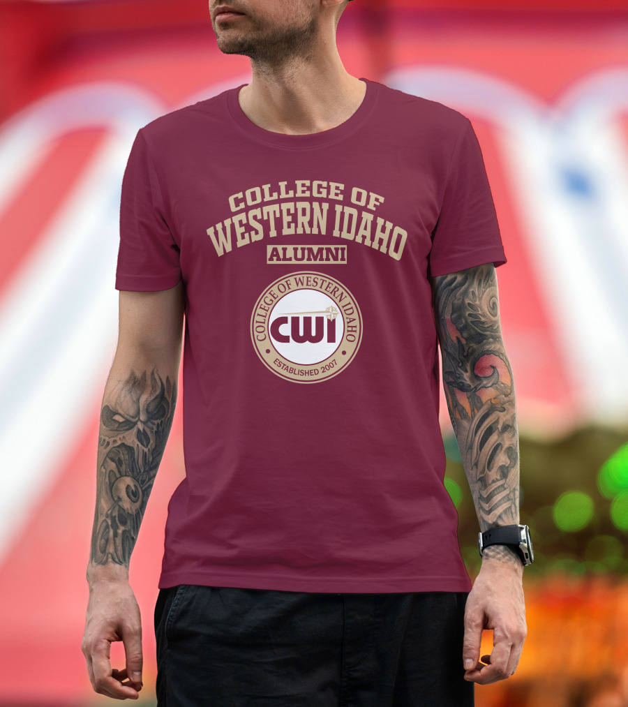 College of Western Idaho Alumni Established 2007 CWI T-Shirt