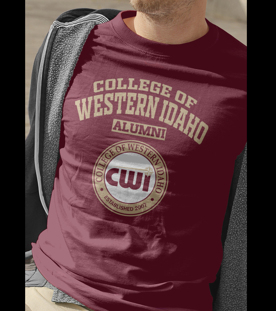 College Of Western Idaho Alumni Established 2007 CWI T-Shirt