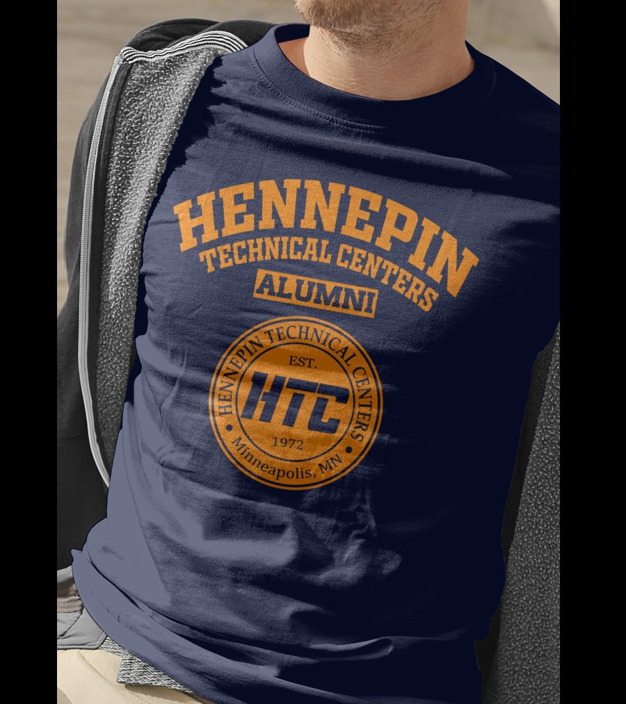 Hennepin Technical Centers Alumni HTC Est. 1972 Minneapolis MN T-Shirt