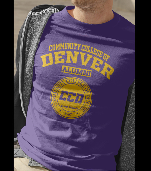 Community College Of Denver Alumni CCD 1967 Denver Colorado T-Shirt