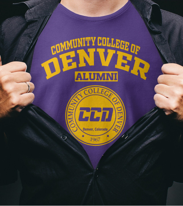 Community College Of Denver Alumni CCD 1967 Denver Colorado T-Shirt