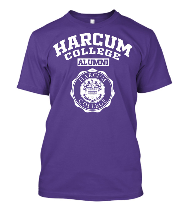 Harcum College Alumni 1915 Seal Purple T-Shirt