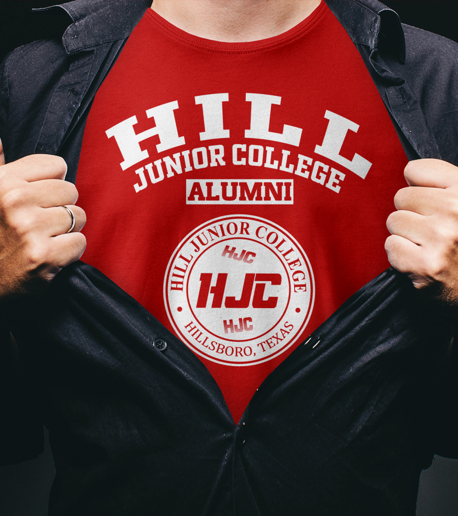 Hill Junior College Alumni HJC Hillsboro Texas T-Shirt