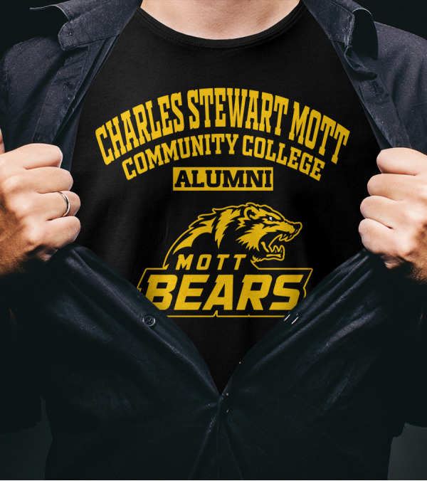 Charles Stewart Mott Community College Alumni Mott Bears T-Shirt