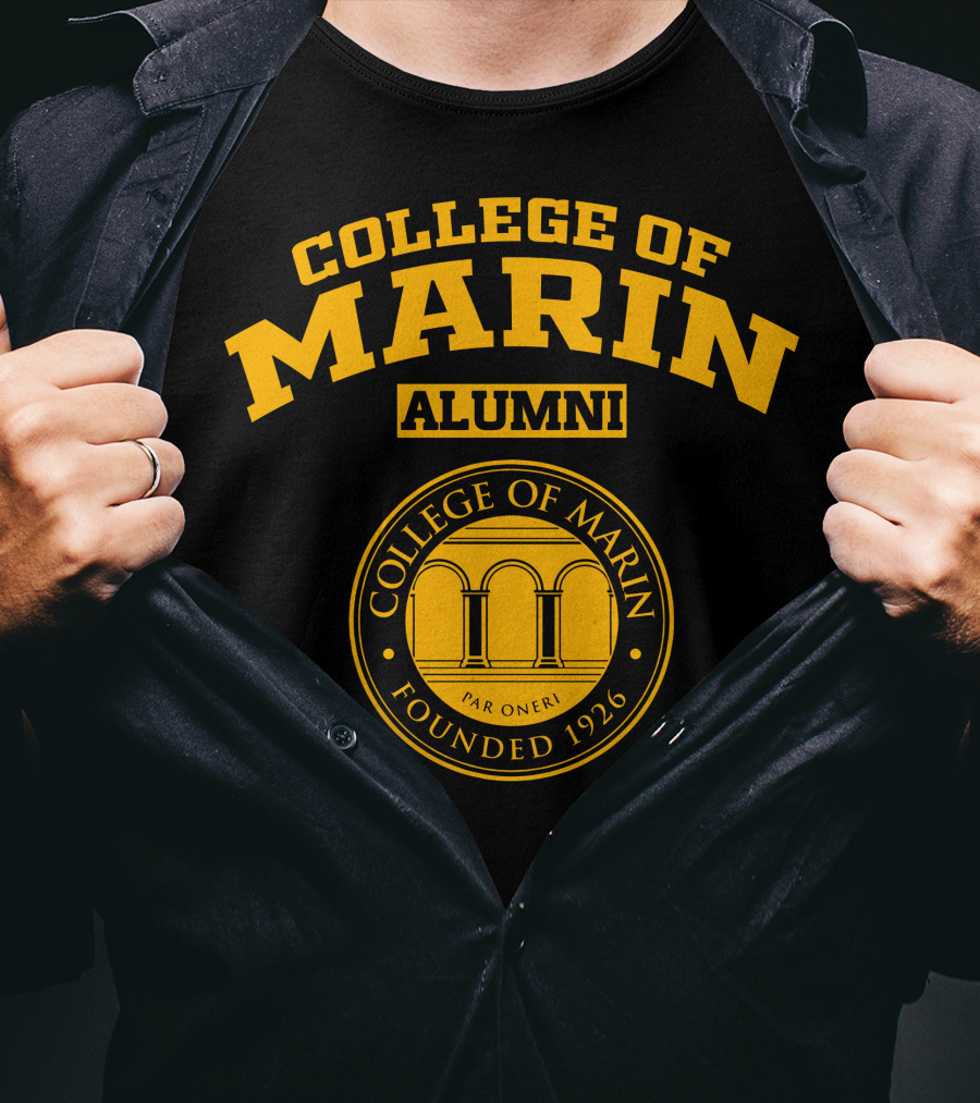 College Of Marin Alumni Founded 1926 T-Shirt
