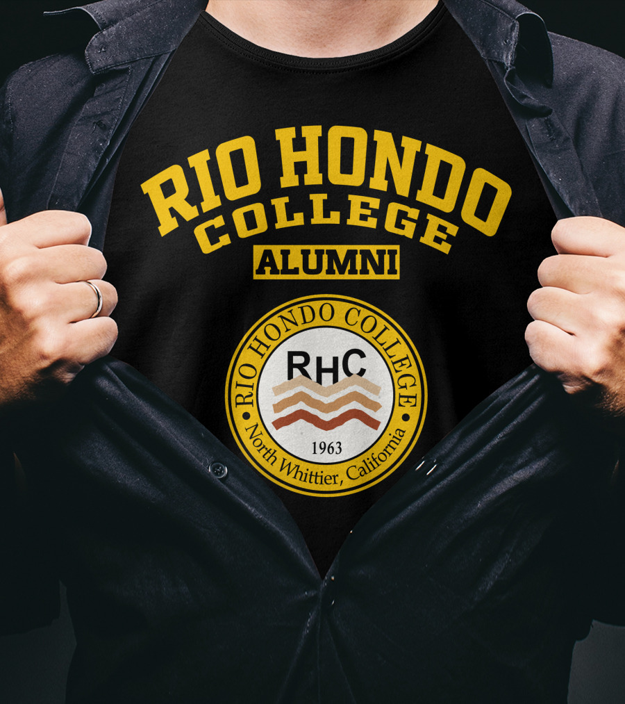 RIO HONDO COLLEGE ALUMNI RHC 1963 North Whittier California T-Shirt