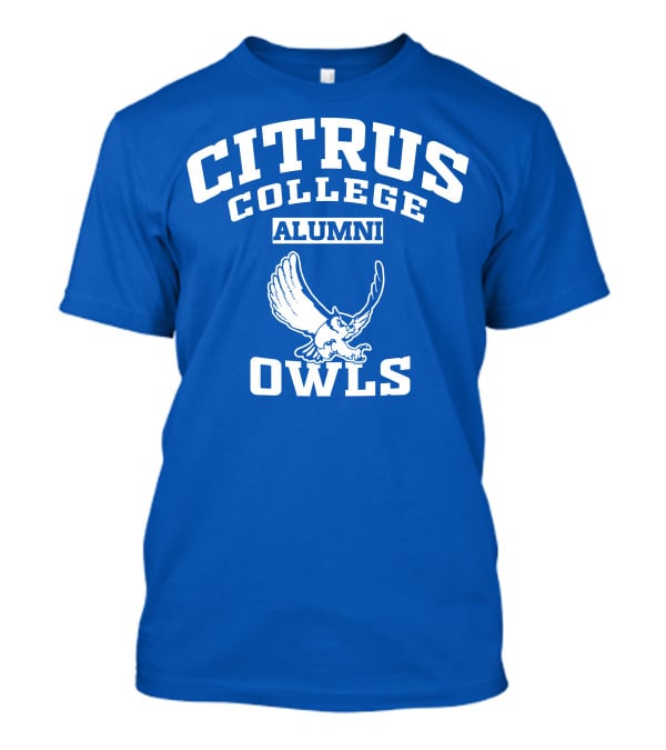 Citrus College Alumni Owls Blue T-Shirt