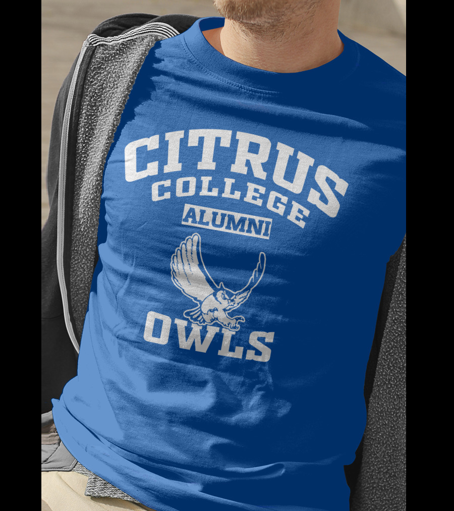 Citrus College Alumni Owls Blue T-Shirt