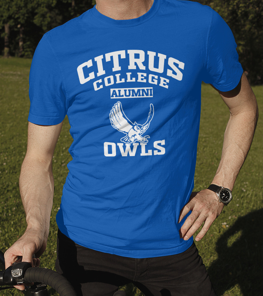 Citrus College Alumni Owls Blue T-Shirt