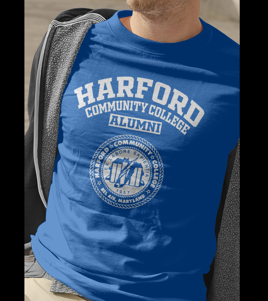 Harford Community College Alumni Seal Bel Air Maryland 1957 T-Shirt