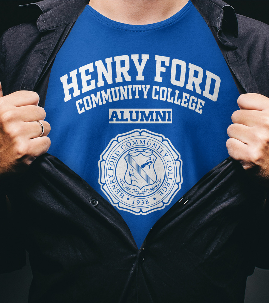 Henry Ford Community College Alumni 1938 Seal T-Shirt