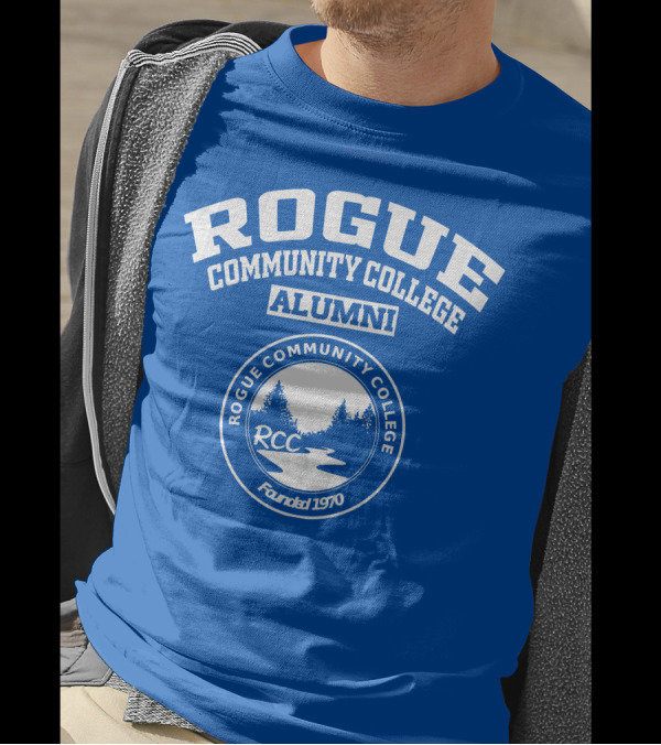 Rogue Community College Alumni RCC Founded 1970 T-Shirt