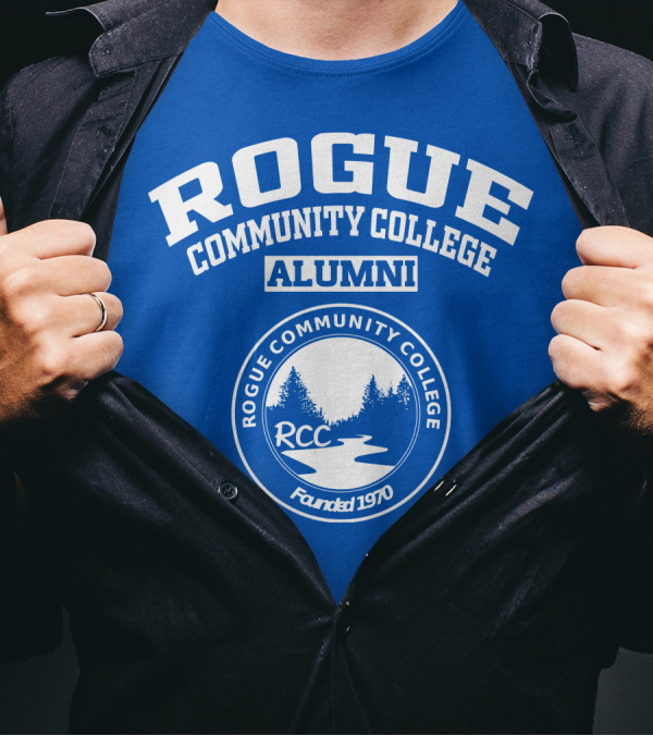 Rogue Community College Alumni RCC Founded 1970 T-Shirt
