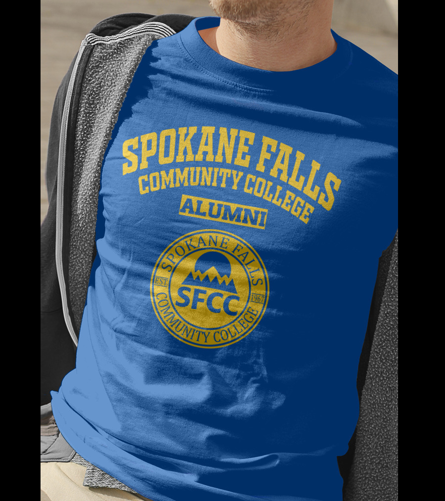 Spokane Falls Community College Alumni SFCC EST 1967 T-Shirt
