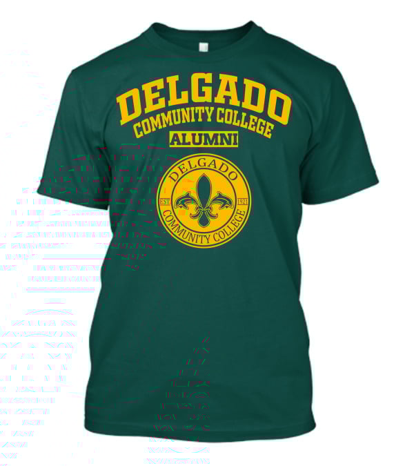 Delgado Community College Alumni EST. 1921 Fleur-de-lis T-Shirt