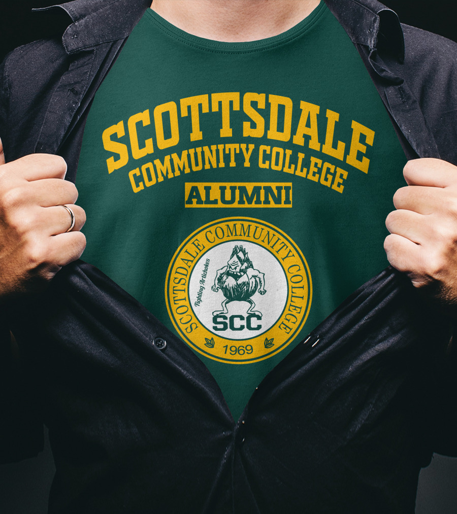 Scottsdale Community College Alumni 1969 SCC Artichokes Pride T-Shirt