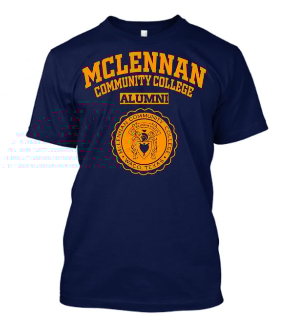 Mclennan Community College Alumni Waco Texas Seal Hoc Majorum Virtus T-Shirt