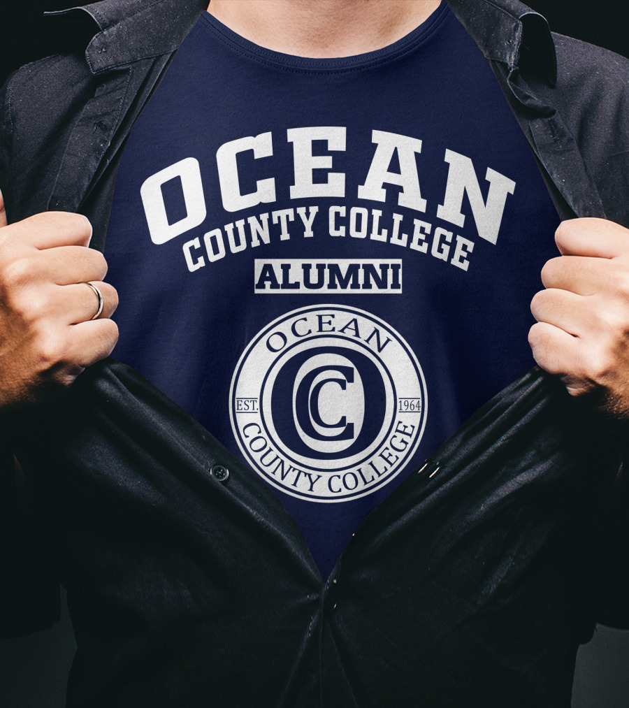 Ocean County College Alumni EST 1964 Seal T-Shirt