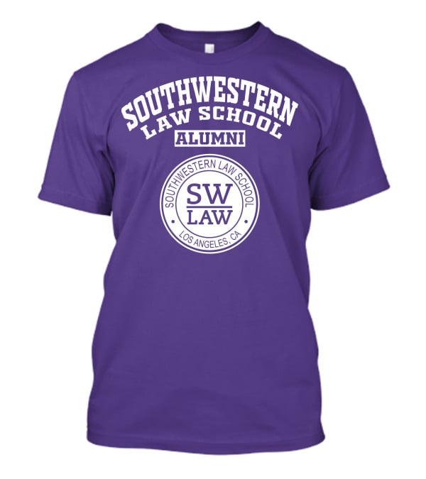 Southwestern Law School Alumni SW Law Los Angeles CA T-Shirt