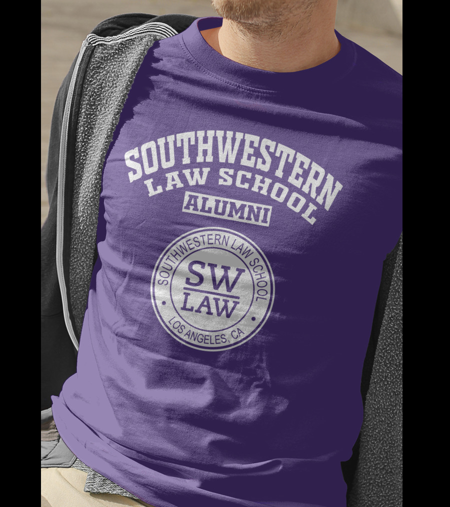 Southwestern Law School Alumni SW Law Los Angeles CA T-Shirt