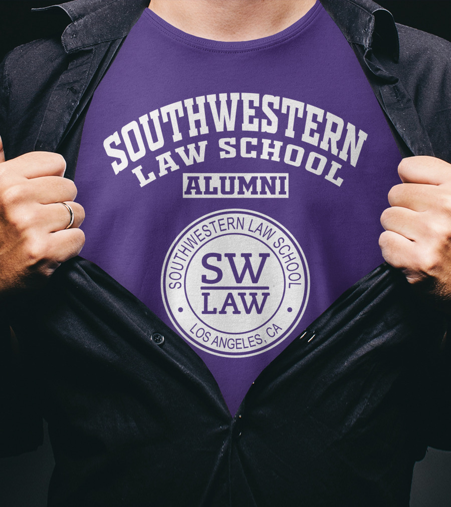 Southwestern Law School Alumni SW Law Los Angeles CA T-Shirt