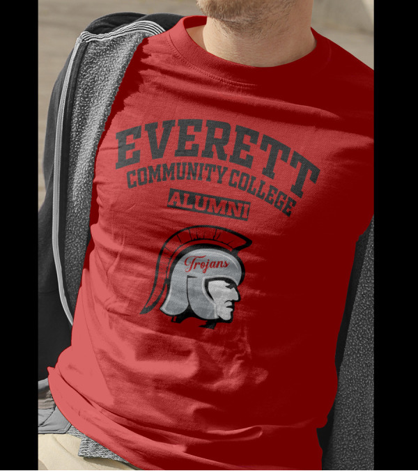 Everett Community College Alumni Trojans T-Shirt