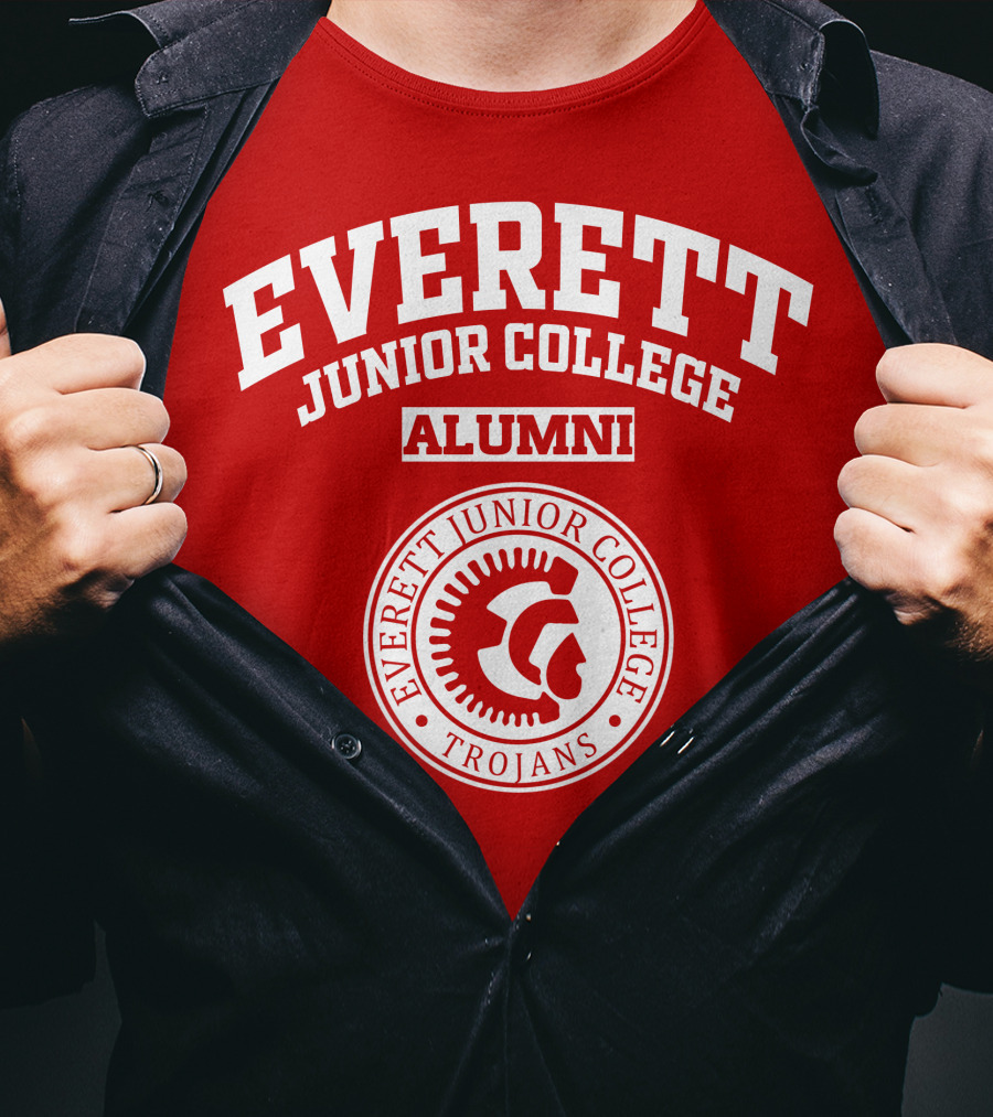 Everett Junior College Alumni Trojans T-Shirt