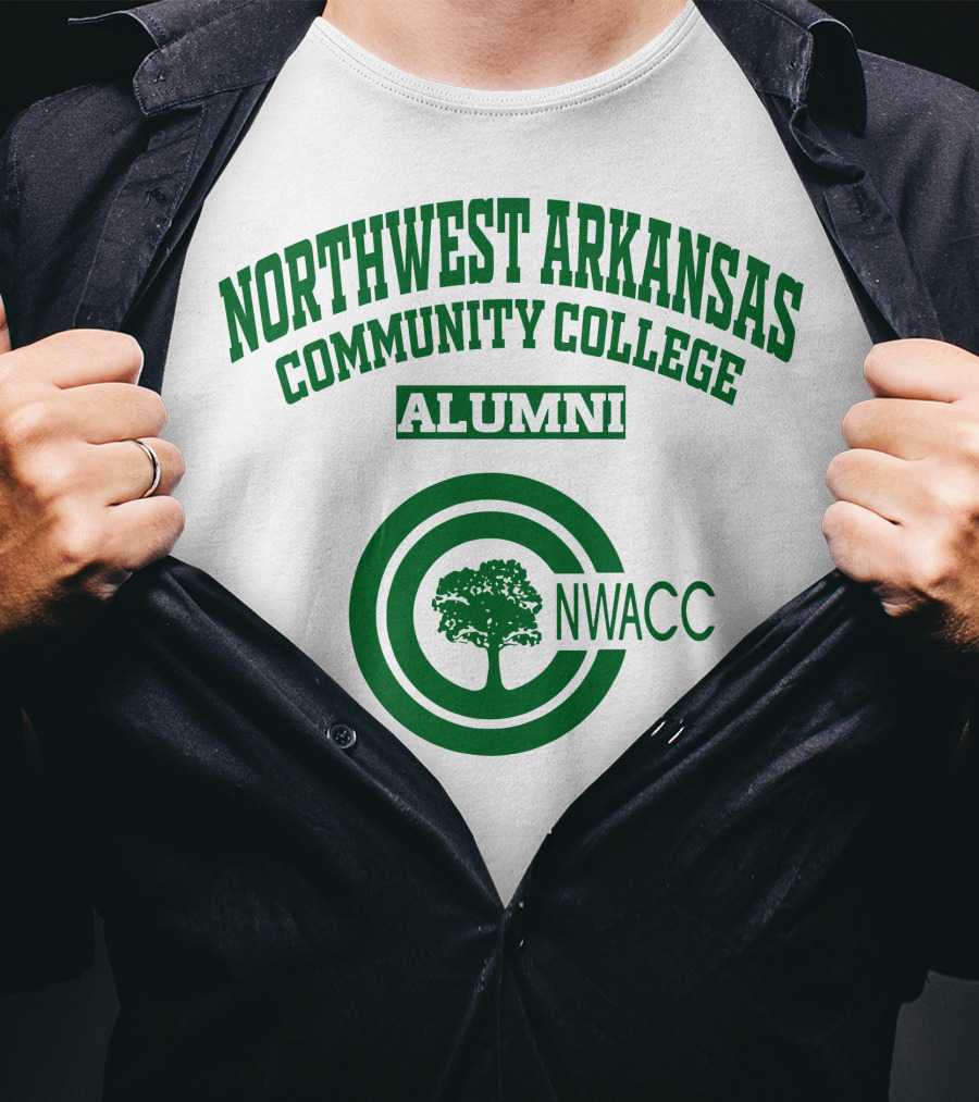 Northwest Arkansas Community College Alumni NWACC Tree T-Shirt
